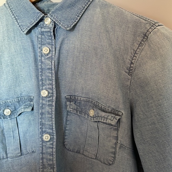 JCREW FACTORY Chambray shirt - Picture 3 of 13